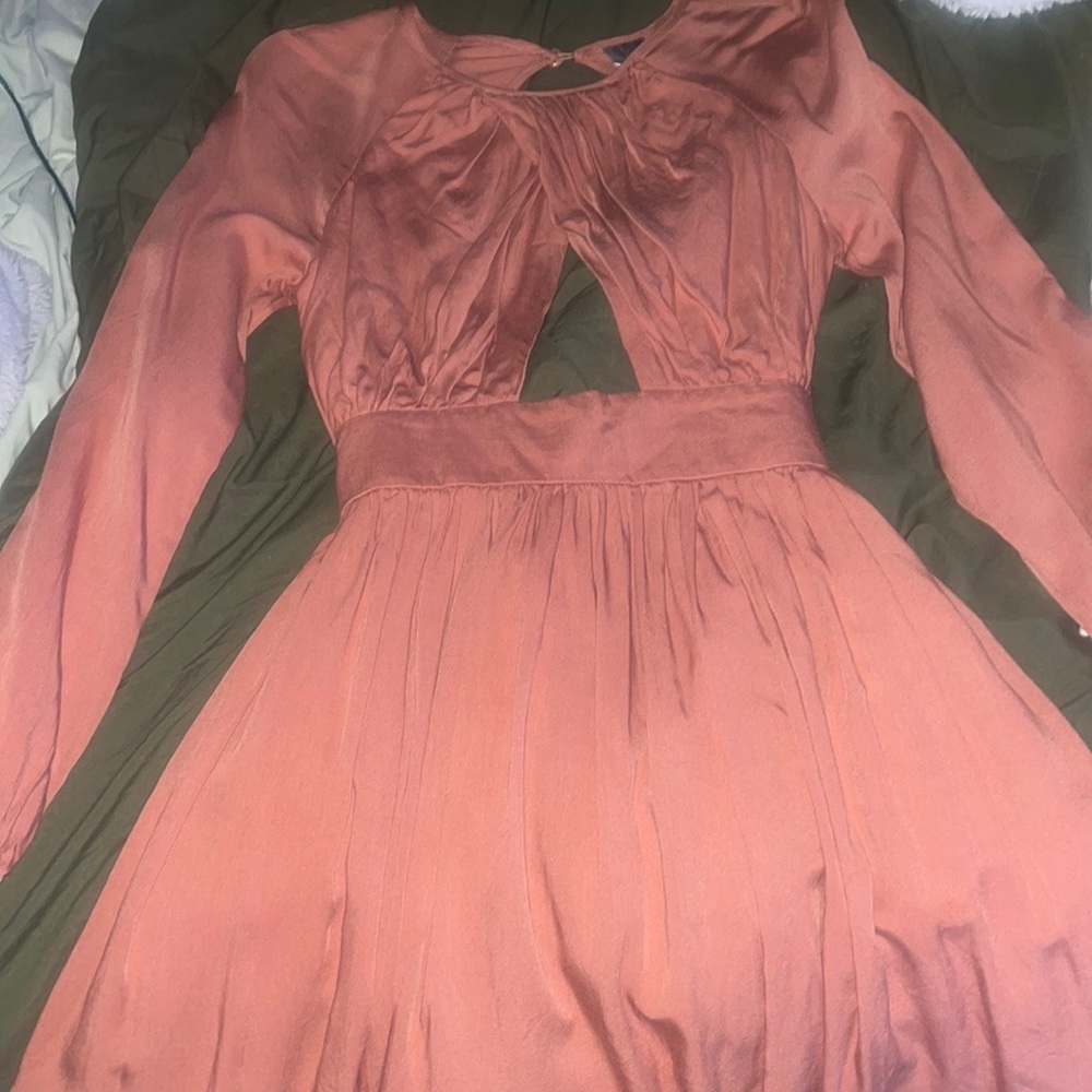 Coral Mini Dress